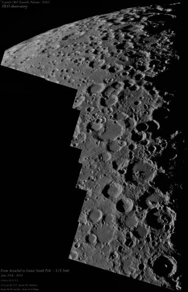 LUNAR MOSAIC_FROM ARZACHEL TO SOUTH POLE_05062014_CZann_